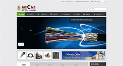 Desktop Screenshot of mecabcables.com